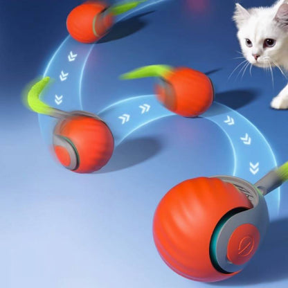 RoyaleGlow Interactive Cat Toys For Indoor Cats 360° Motion