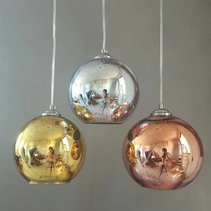 3D Firework Glass Pendant Light 4