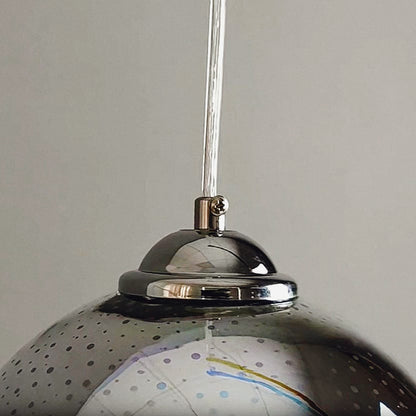 3D Firework Glass Pendant Light 5