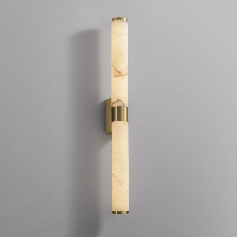 RoyaleGlow Modern Double Tube Wall Sconce - Elegant Up/Down Lighting