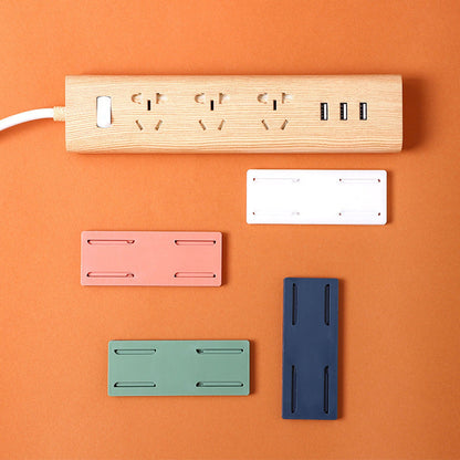 Luxora Adhesive Punch-free Socket Holder for Cord Organization