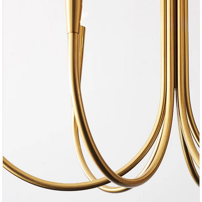 Royelux Modern Chandelier Light - Mid Century French Lighting for Dining, Living room