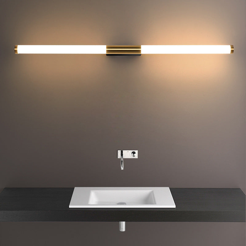 Rayvia Modern LED Bedroom Wall Sconce Lighting With Gold Accent Minimalist Fixture