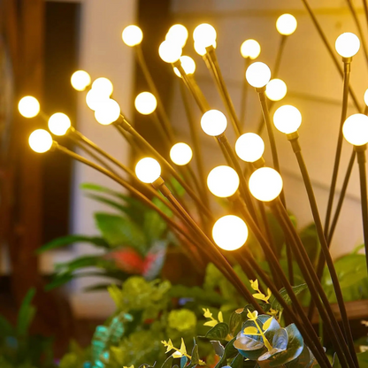 RoyaleGlow Swaying Solar Powered Firefly Lights for Outdoor Garden