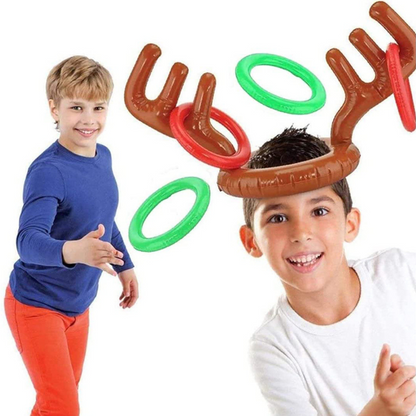 Royaleva Reindeer Antler Ring Toss Christmas Game