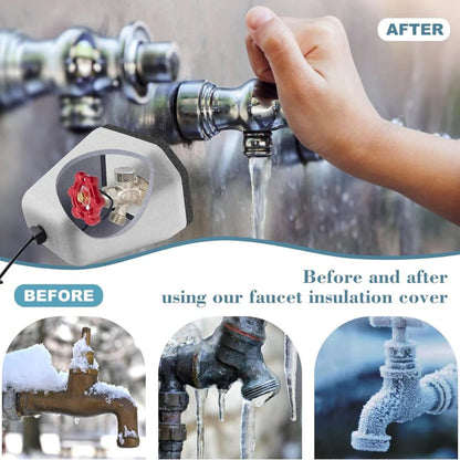 Luxora Outdoor Faucet Covers Winter Spigot Protector Insulation