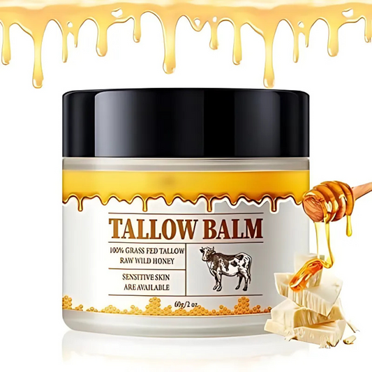 RoyaleGlow Hydrating Beef Tallow Honey Moisturizer Face & Body Balm