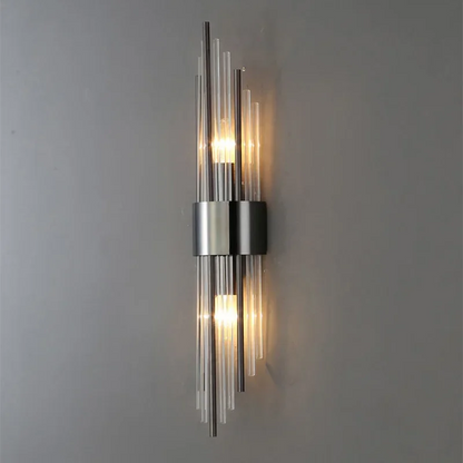 Royaleva Modern Gold Crystal Wall Sconce Lamp - Nordic Luxury Bedroom Wall Lighting