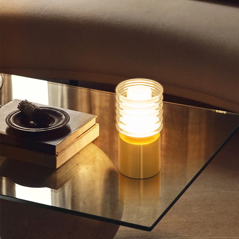 Royelux Modern Wireless Table Lamp – Rechargeable LED Touch Control
