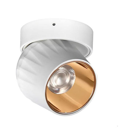 Lumora Sleek Black Dimmable LED Ceiling Spotlight