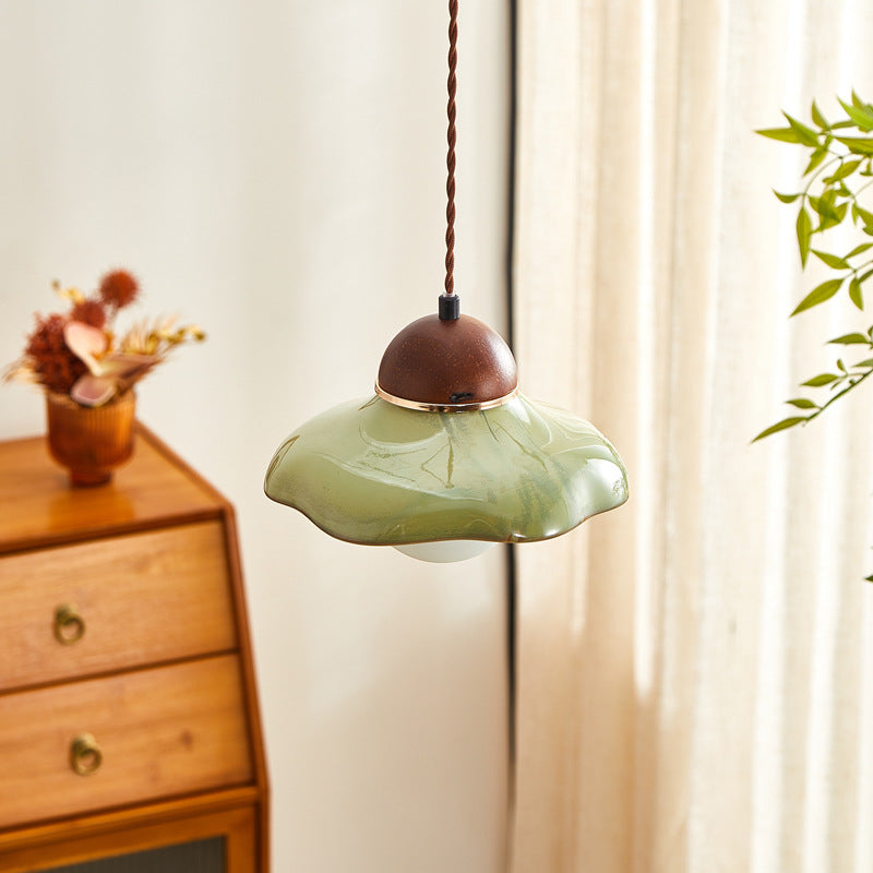 RoyaleGlow Ceramic Bowl Pendant Light-Modern Kitchen Island Lighting