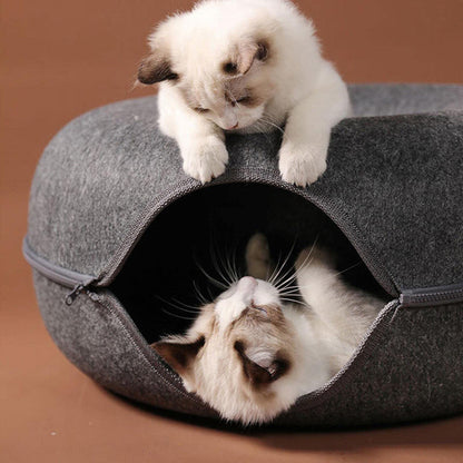 Luxora Tunnel Interactive Cat Bed for Fun and Playful Cats