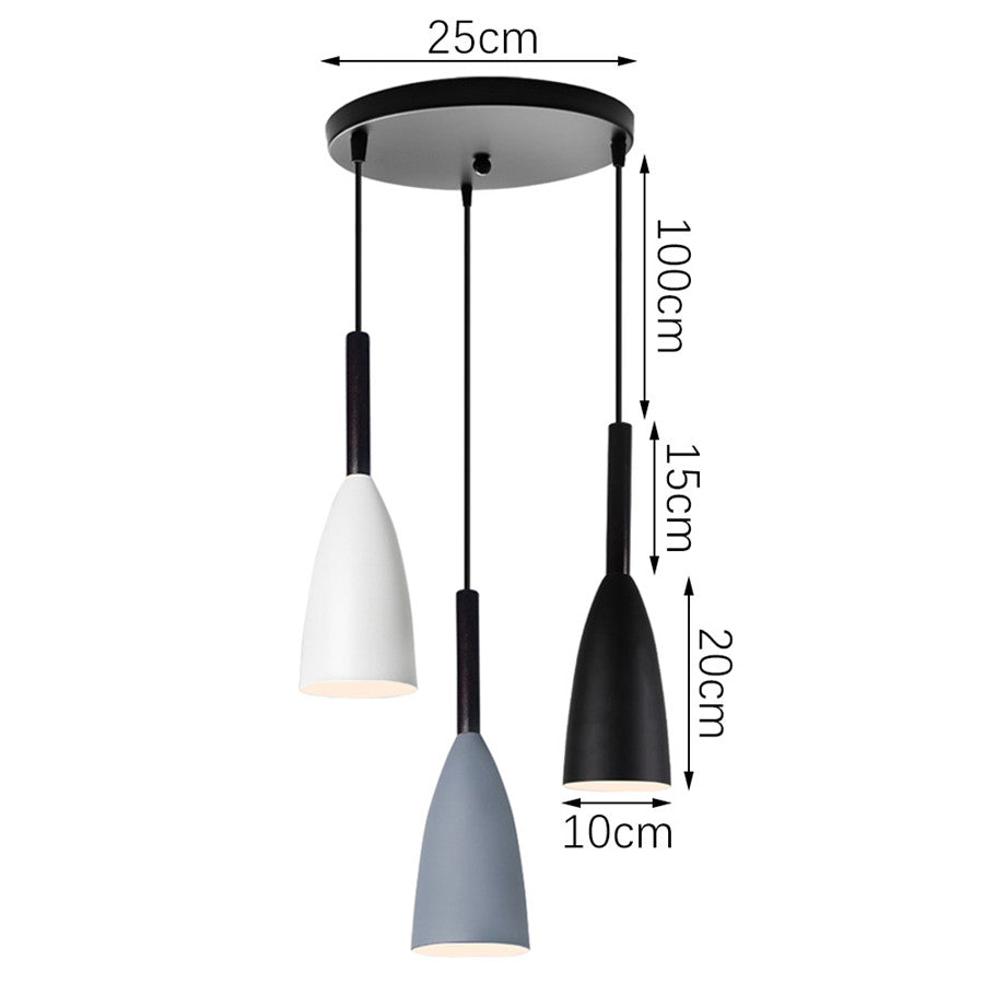 Royaleva Modern Scandinavian Pendant Light Fixture for Dining Kitchen Home Decor