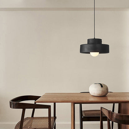 LuxRoyale Modern LED Pendant Light Fixture with Frosted Diffuser