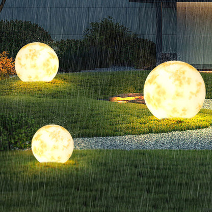 LuxRoyale Hanging Moon Lanterns for Outdoor Patio & Garden Decor- IP65 Fixture