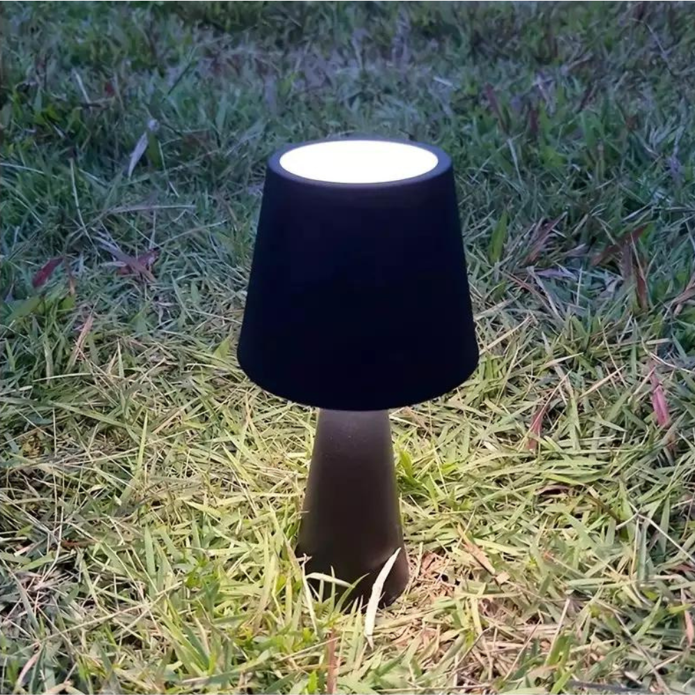 Royelux Dimmable Wireless Table Lamp - Rechargeable LED with Sleek Metallic Finish - Default Title