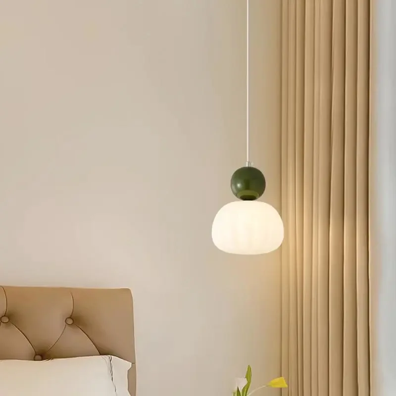 LuxRoyale Bauhaus Art Deco Pendant Light - Macaroon Hanging Lamps For Living Room