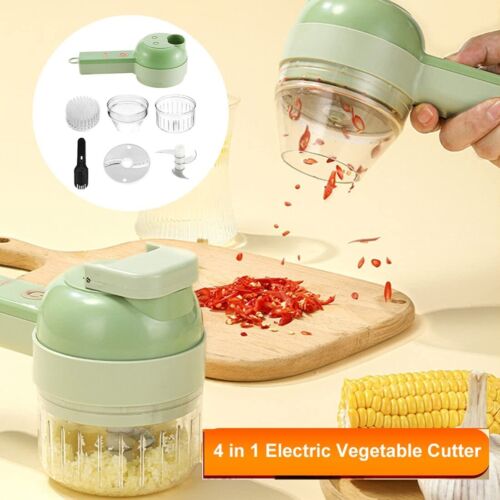 RoyaleGlow 4 In 1 Electric Food Cutter for Easy Meal Prep