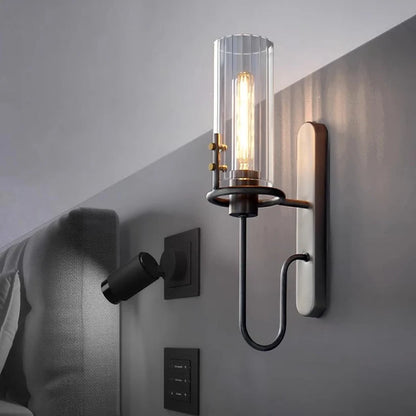 Luxora Nordic Glass Wall Lamp - Modern Indoor Glass Mounted Wall Sconce