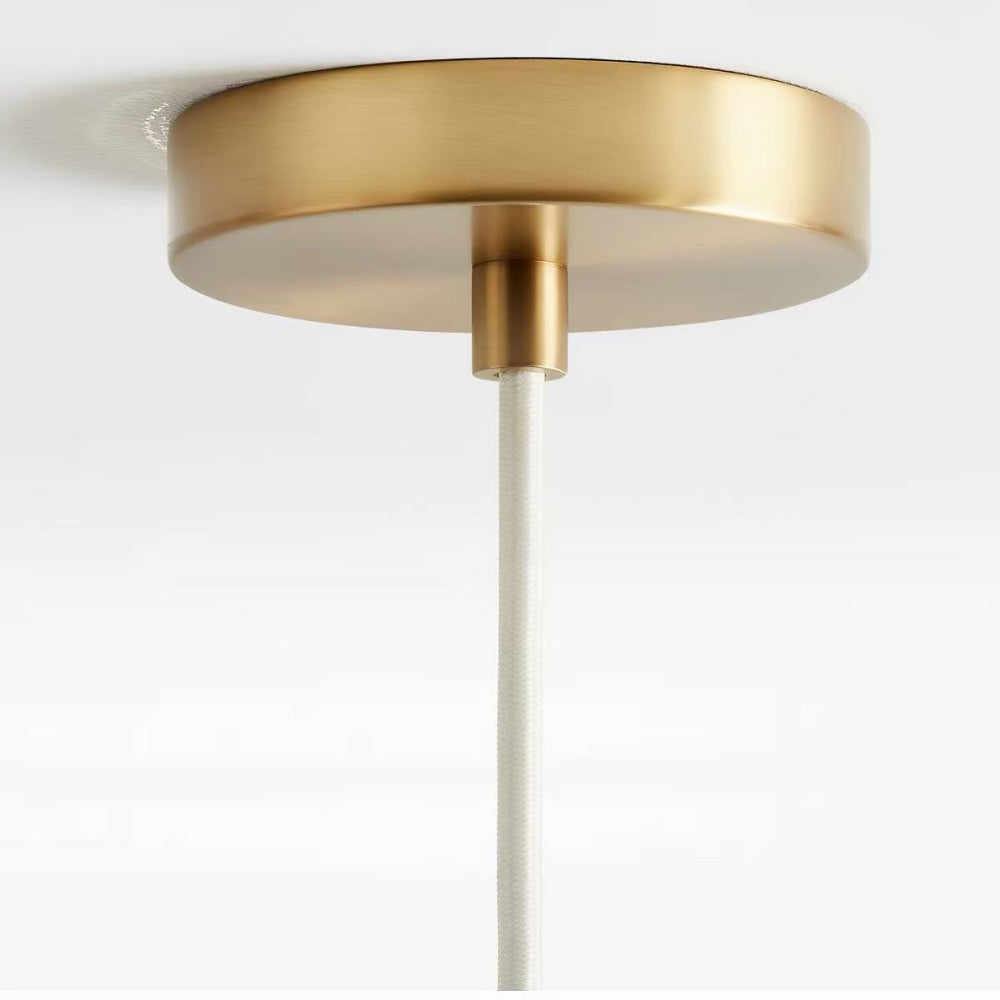 LuxRoyale Serene Fabric Tiered Ceiling Pendant Light for Modern Home Decor