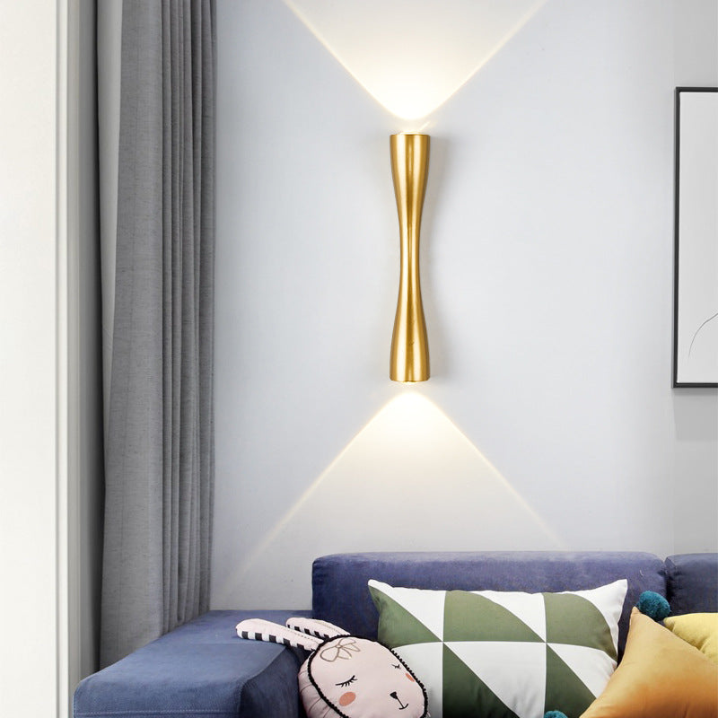 Royelux IP65 Waterproof Modern LED Wall Sconce Light, Minimalist Contemporary Design