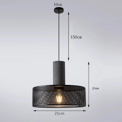 Royallure Industrial Pendant Light for Kitchen Island, Dining Room, Cafe & Bar Lighting