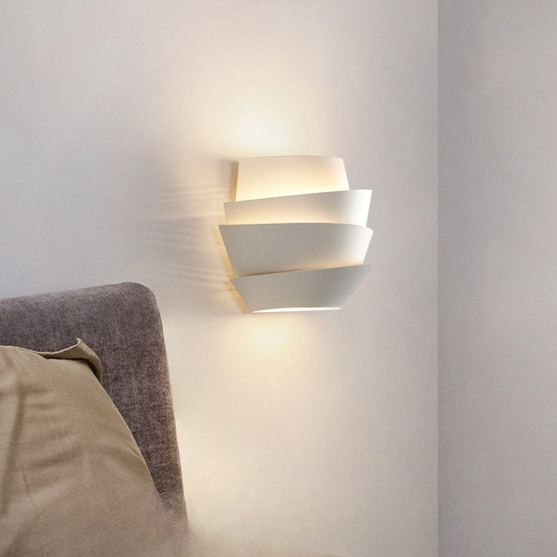 Lumora Modern Scandinavian Wall Lamp With Double Iron Lights, Nordic Designer Home Lighting