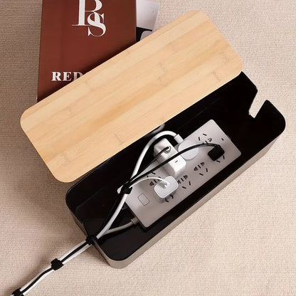 Luxora Wire Organizer Box for Tidy Cable Management