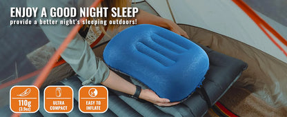 Luxora Lightweight Backpacking & Camping Pillow for Travel