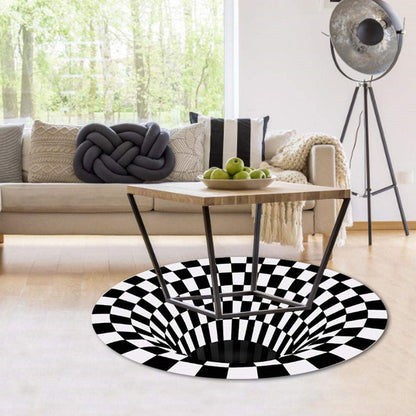Luxora 3D Vortex Illusion Rug for Stunning Home Decor