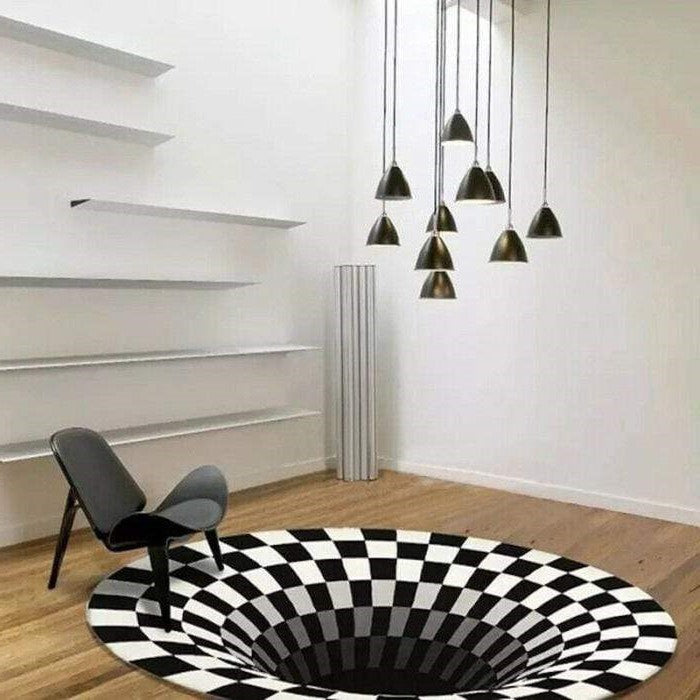 Luxora 3D Vortex Illusion Rug for Stunning Home Decor