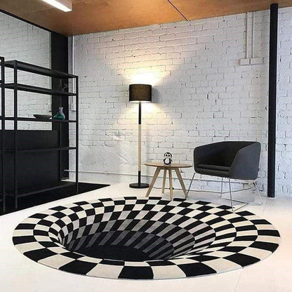 Luxora 3D Vortex Illusion Rug for Stunning Home Decor