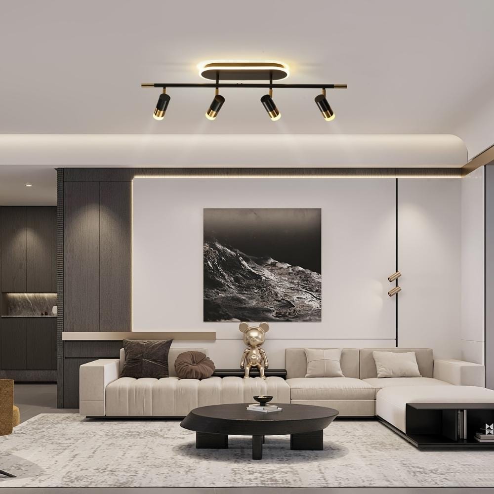 4-Light Modern Led Track Lighting 0