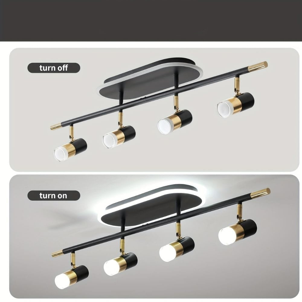 4-Light Modern Led Track Lighting 5