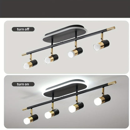 4-Light Modern Led Track Lighting 5