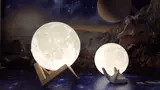 RoyaleGlow Magnetically Levitated Lunar Lamp 3D Design