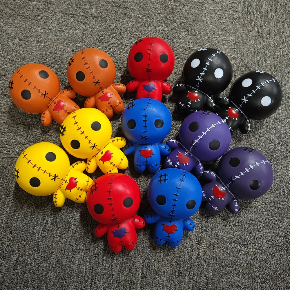 4.7 Inches Voodoo Dolls Squishies Ghost Doll Halloween Kawaii Soft Slow Rising Scented Squishies Stress Relief Kids Gift Dolls 1