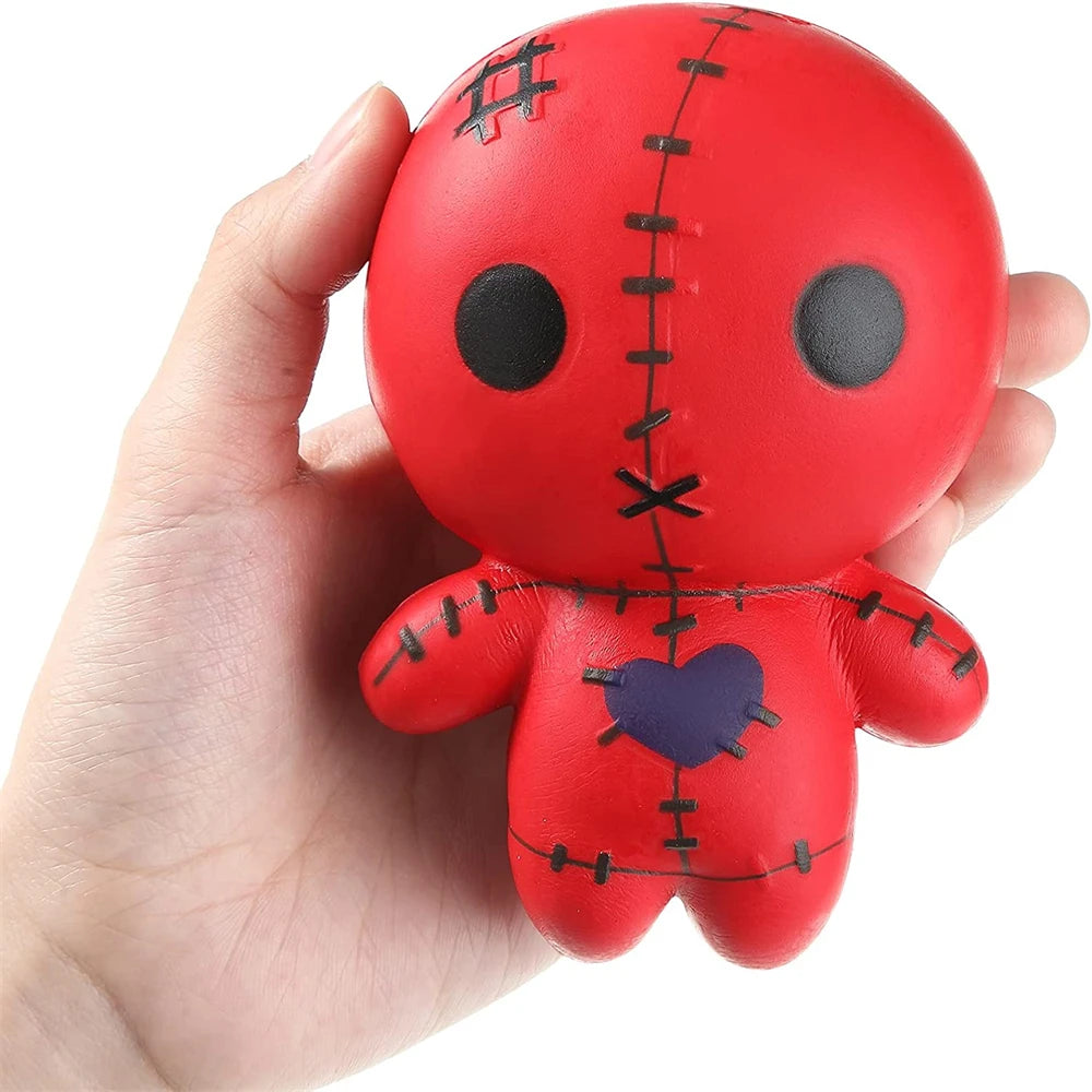 4.7 Inches Voodoo Dolls Squishies Ghost Doll Halloween Kawaii Soft Slow Rising Scented Squishies Stress Relief Kids Gift Dolls 13