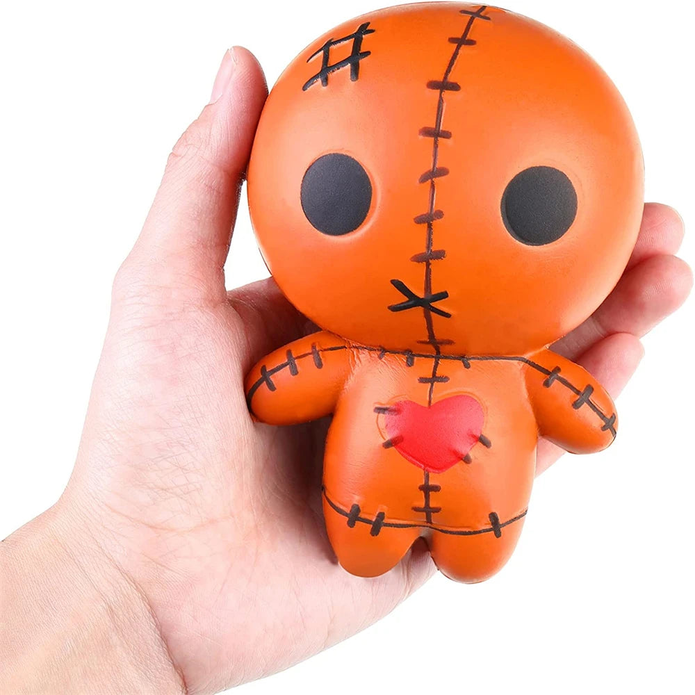 4.7 Inches Voodoo Dolls Squishies Ghost Doll Halloween Kawaii Soft Slow Rising Scented Squishies Stress Relief Kids Gift Dolls 6