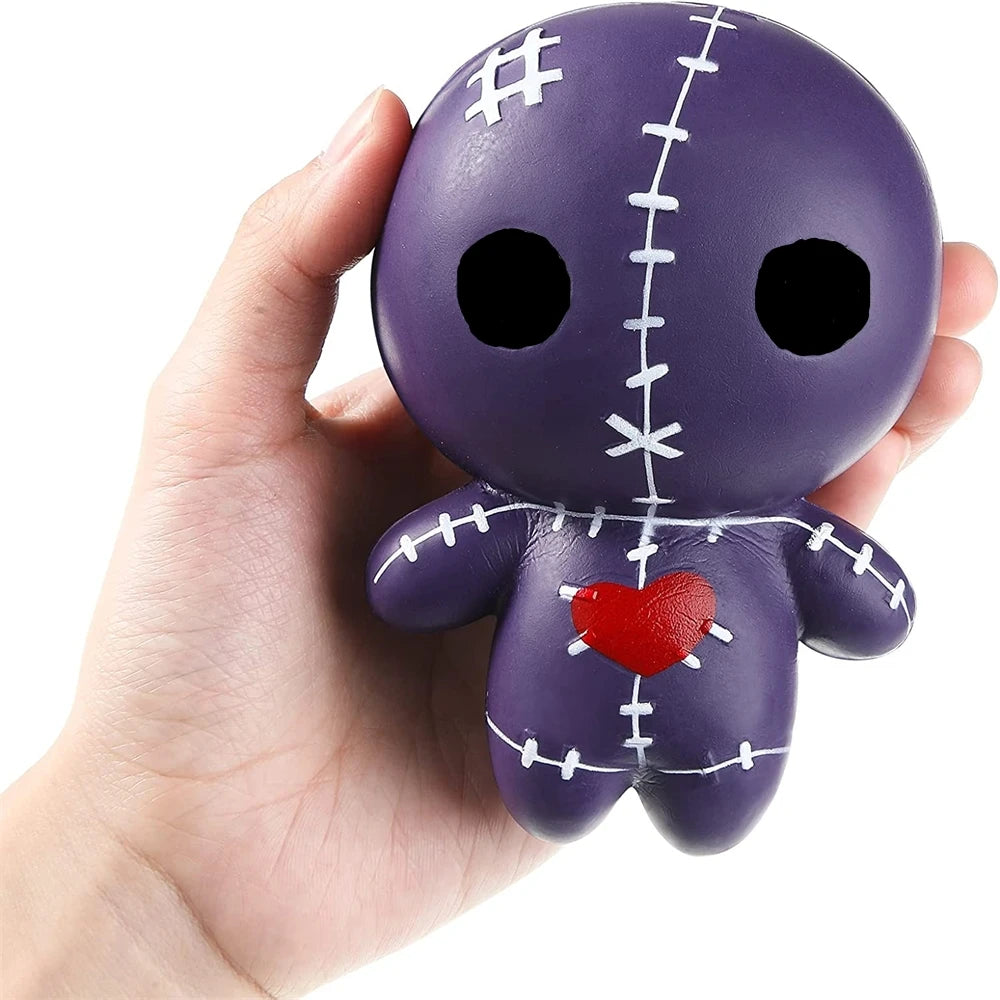 4.7 Inches Voodoo Dolls Squishies Ghost Doll Halloween Kawaii Soft Slow Rising Scented Squishies Stress Relief Kids Gift Dolls 8