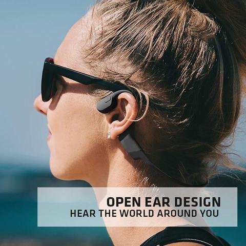 Luxora New Waterproof Bone Conduction Headphones Stereo Bluetooth Wireless