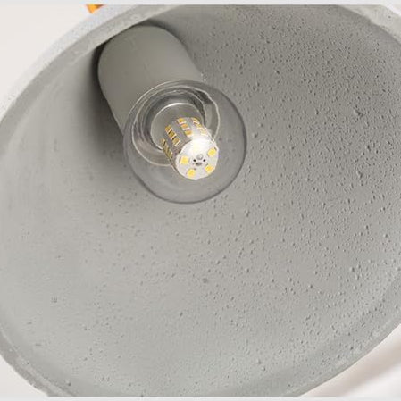LuxRoyale Pinnacle Concrete Pendant Light - Nordic Industrial Ceiling Lamp for Dining Room