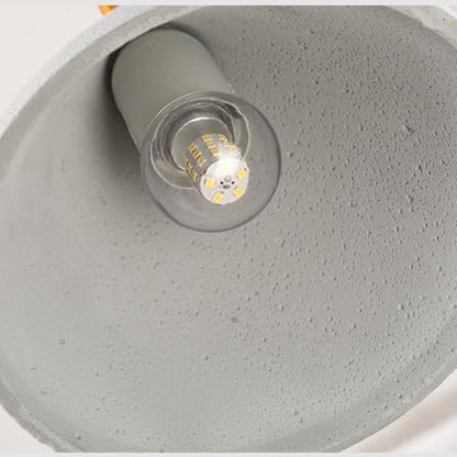 LuxRoyale Pinnacle Concrete Pendant Light - Nordic Industrial Ceiling Lamp for Dining Room