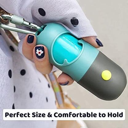 Luxora Poop Pickup Bag Holder with LED Light and Mounts
