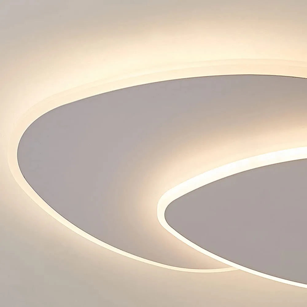 RoyaleGlow Modern LED Ceiling Light Dimmable Abstract Design Acrylic Fixture