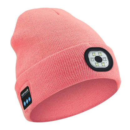 RoyaleGlow 3-in-1 Function Bluetooth Beanie for Outdoor Use