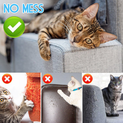 Royaleva 8PC Cat Scratch Furniture Protector Guards Anti-Scratch Couch Protector Pads