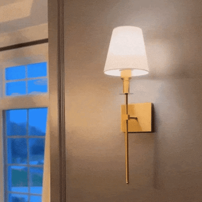 Royallure Rechargeable Wireless Wall Light – Dimmable 3-Color LED, Remote Control, Easy No-Wire Mount