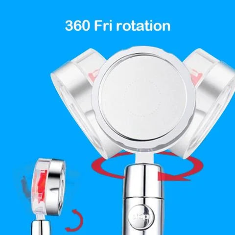 Royaleva 360° Rotatable Power Shower Head High Pressure