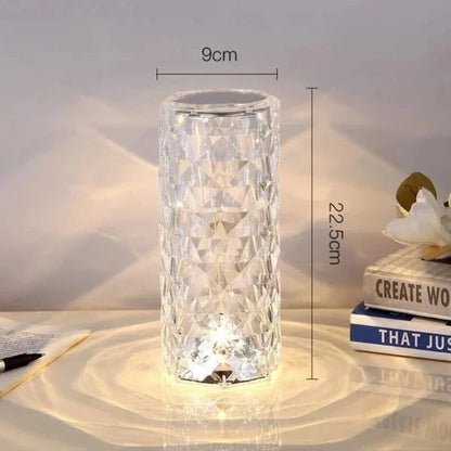 Royallure Sparkling Crystal Touch Lamp - Rechargeable 16 Color LED - Default Title